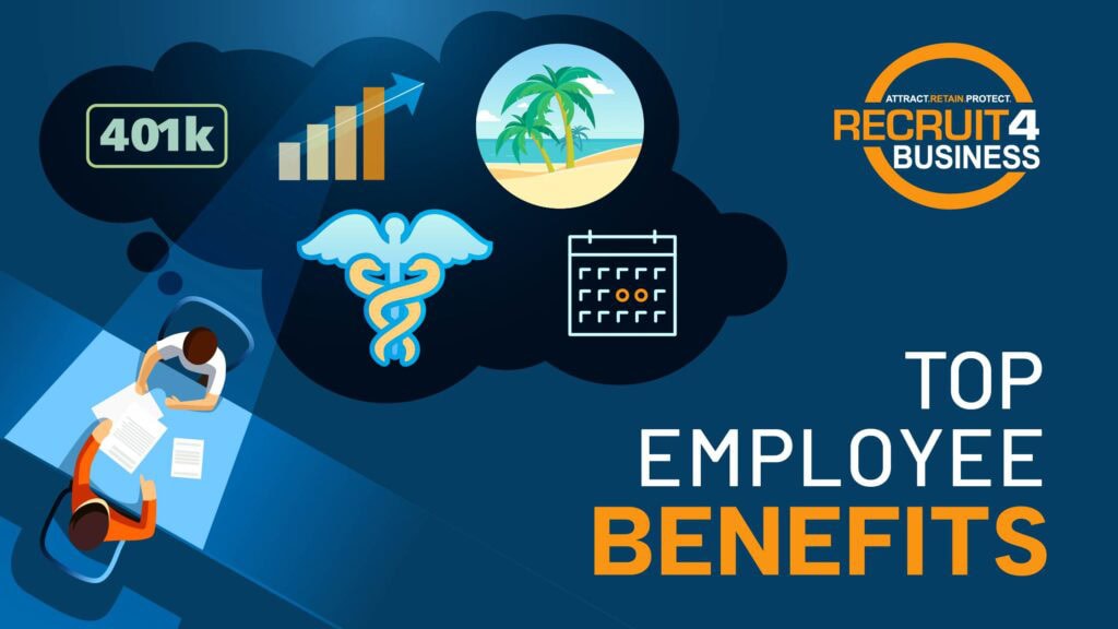 Five employee benefits besides pay that help attract and retain top talent.