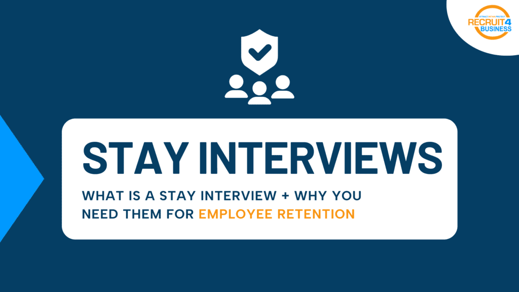 Stay interviews graphic.